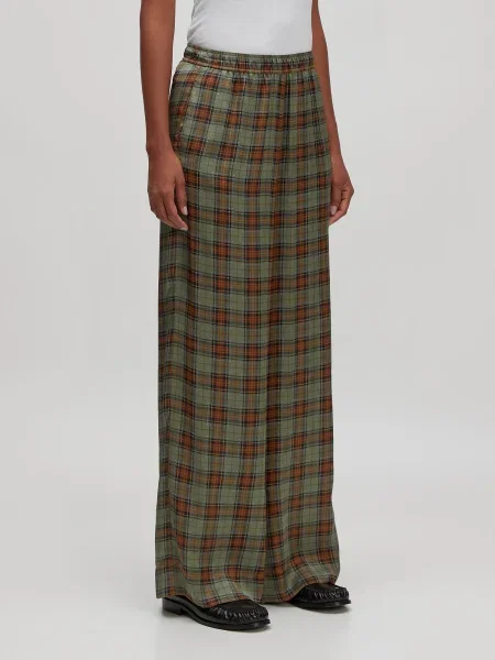 EDITED Pantaloni Cataleya / kaki / mai multe culori verde