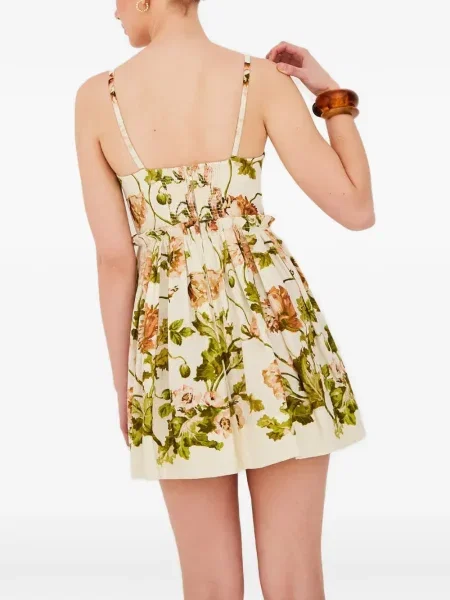 Rochie Cara Cara cu model floral cu imagine de costum