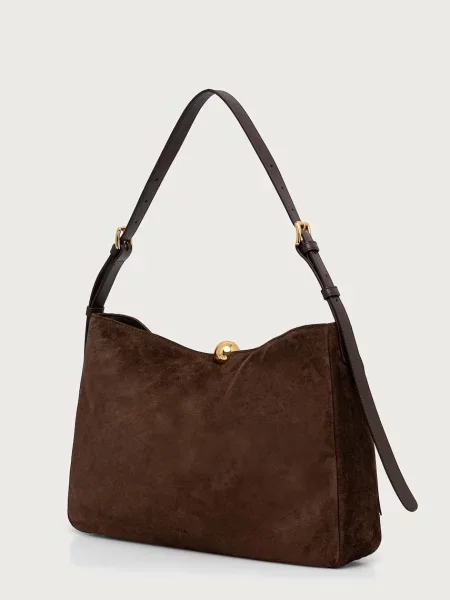Furla сумочка замшева