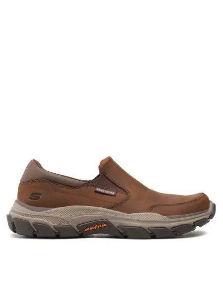 Skechers Polobotky Calum hnědá