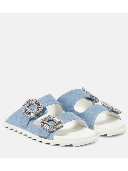 Sandale Roger Vivier albastru