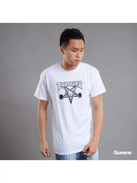 Tricou Thrasher Skategoat T-Shirt White S alb
