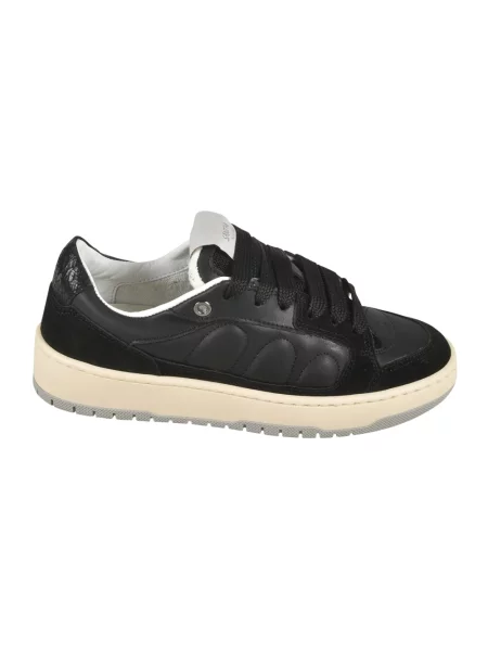Sneakersy Santha skórzane czarne