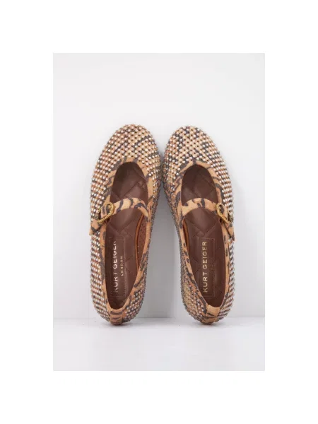 Baleríny Kurt Geiger London bez podpätku