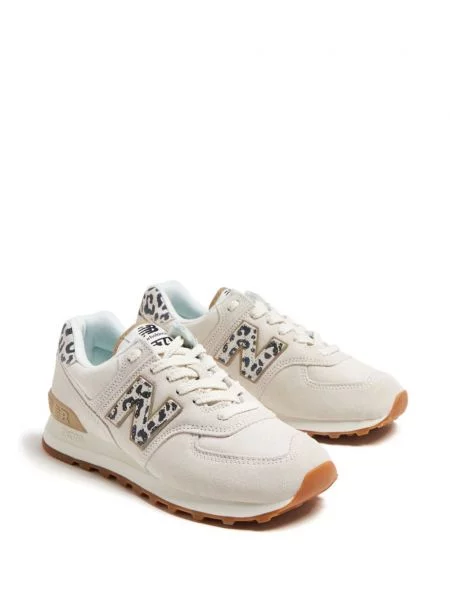 Šněrovací krajkové tenisky New Balance 574 šedé