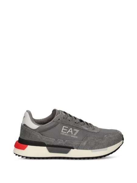 Sneakerși Ea7 Emporio Armani cu imagine gri