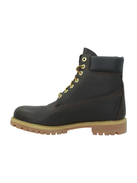 Čipkované vodotesný čižmy Timberland hnedá