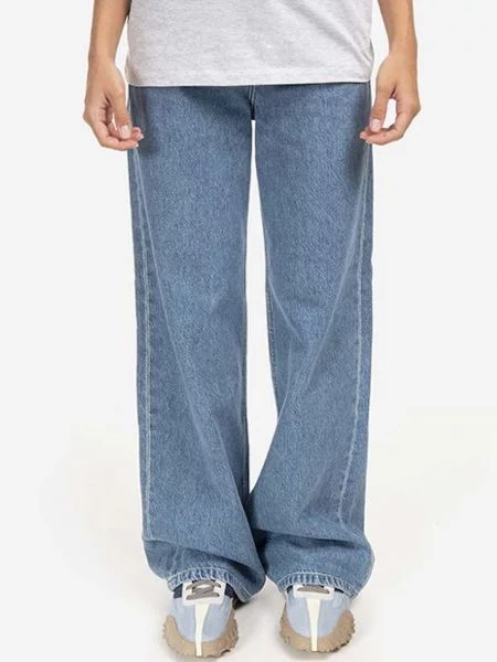 Džíny Carhartt WIP Jane high waist modré