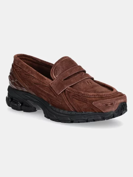 Μοκασίνια New Balance καφέ