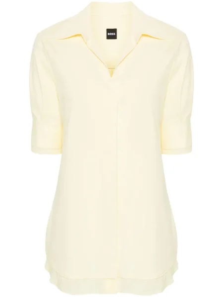 Gulerat cămașă Boss galben