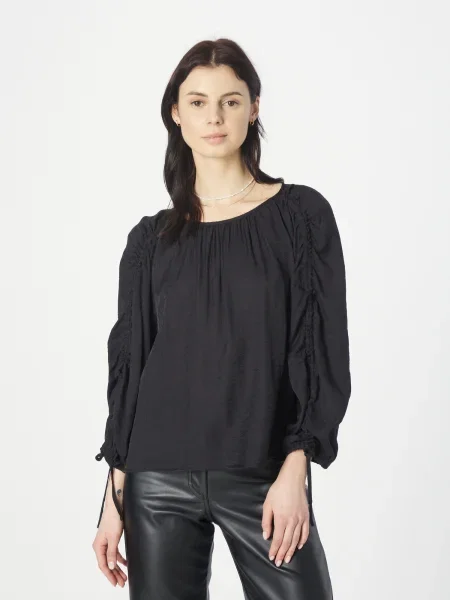 PULZ Jeans Blúzka MARGOT' čierna