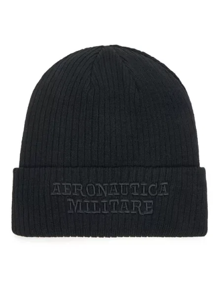 Шапка Aeronautica Militare чорна
