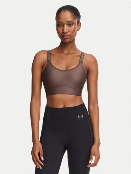 Under Armour Sport melltartó Infinity Mid Bra barna