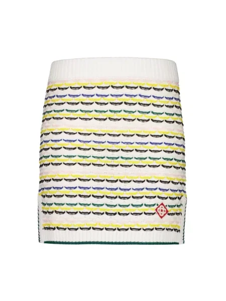 Dzianinowa mała mały spódnica mini Casablanca