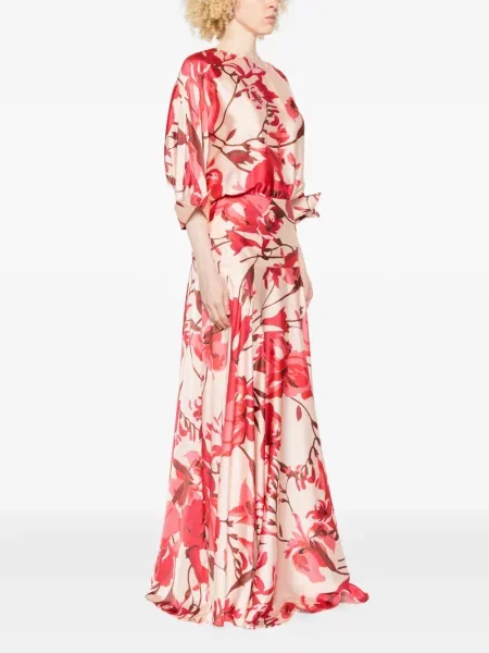 Gėlėtas raštuotas maxi suknele Chiara Boni La Petite Robe