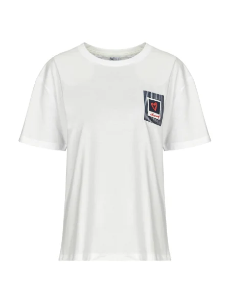 Tricou Pieces alb