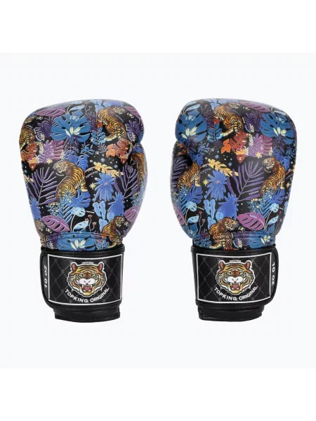 Rękawice bokserskie Top King Boxing Wild Tiger black czarne