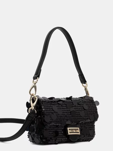 Geantă Valentino Sleet negru