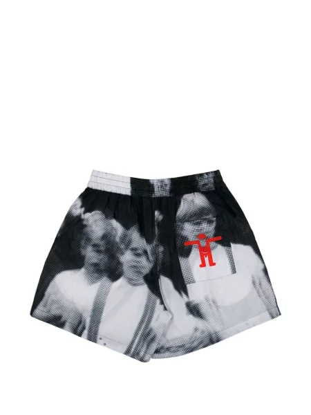 Шорти Walter Van Beirendonck бродирани черно
