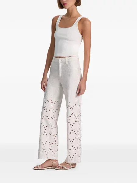 Blugi drepți Alice + Olivia