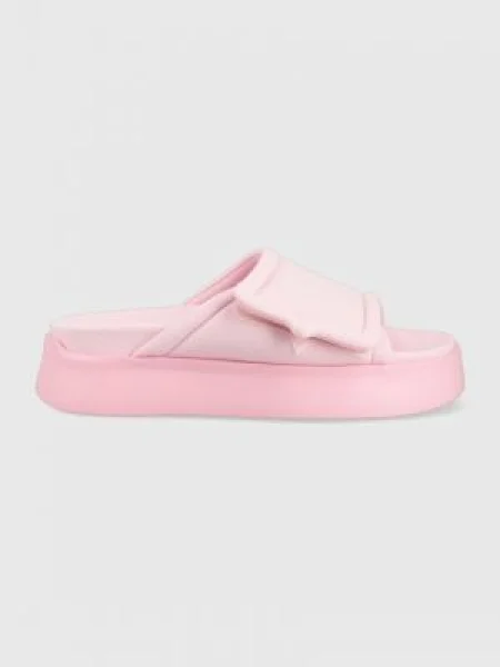 Чехли Chiara Ferragni с платформа CF PLATFORM SLIDER розово