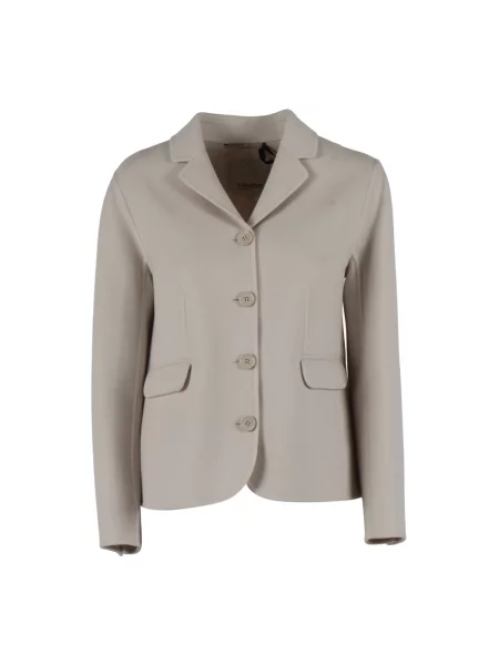 Marynarka Max Mara wełniana szara
