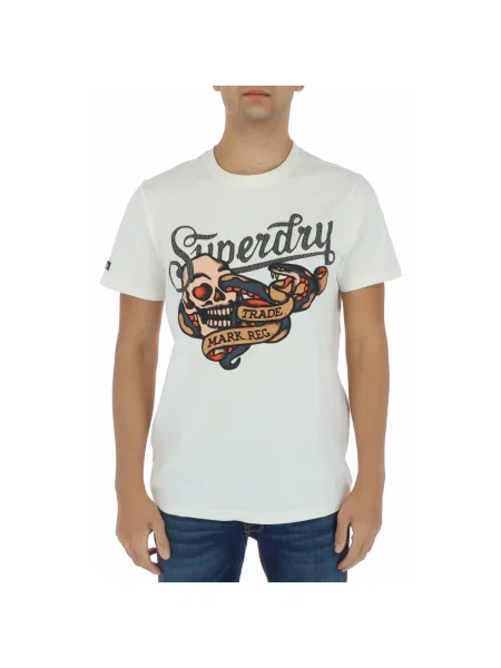 Majica Superdry bela