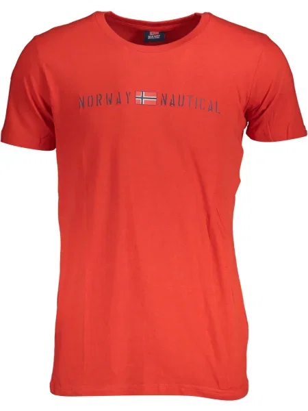 Tricou Norway 1963 scurt roșu