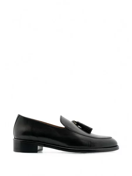 Pantofi loafer Lottusse din piele negru