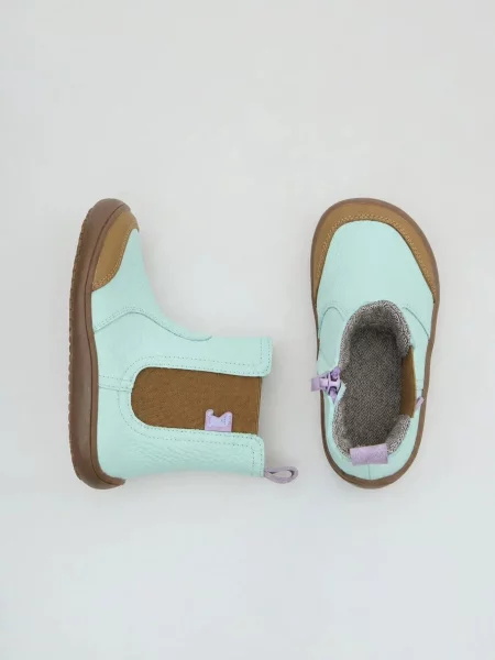 Детские ботинки челси Osik Barefoot голубые