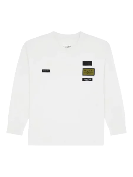 Tricou Mm6 Maison Margiela lung alb