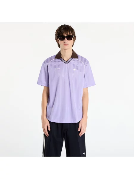 Tricou adidas x Wales Bonner Football T-Shirt UNISEX Light Purple M violet