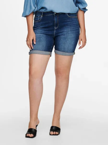 ONLY Carmakoma Jeans Laola denim albastru