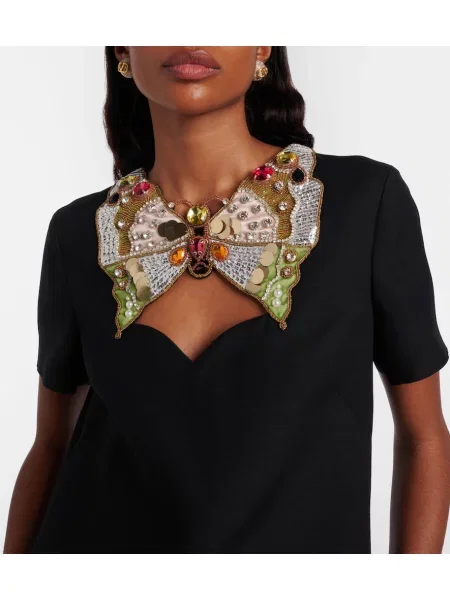 Rochie Valentino de lână negru