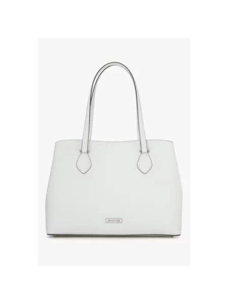 Кожаная сумка Cromia белая