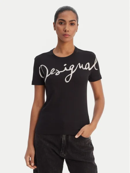 Desigual Tricou negru