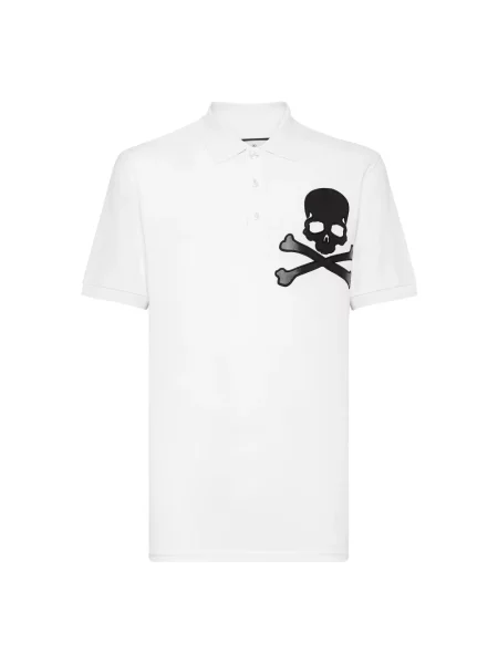 Koszulka polo Philipp Plein biała