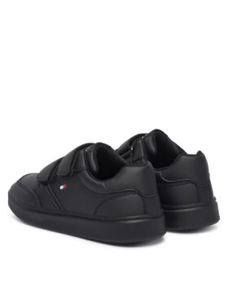 Superge Tommy Hilfiger Low Cut Velcro Sneaker M črna