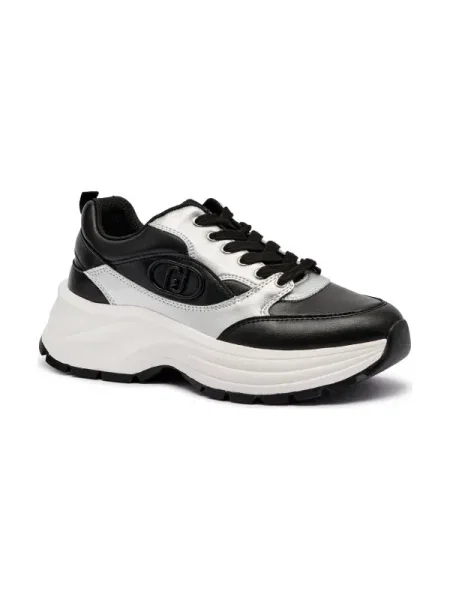 Liu Jo Teniși din piele EVA 06 negru