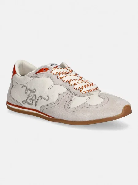 Sneakerși Zadig & Voltaire din piele bej