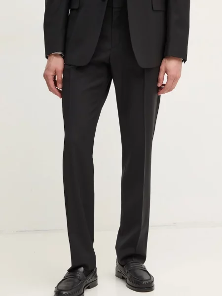 Volnene hlače Filippa K črna