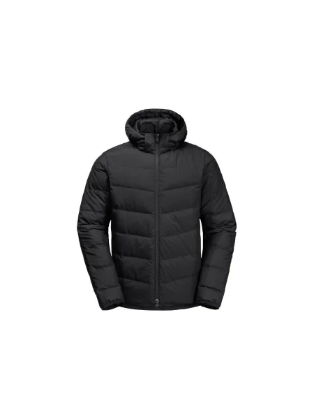 Páperová bunda Jack Wolfskin čierna