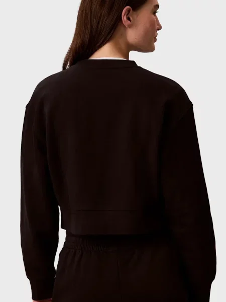 Махровый свитшот Calvin Klein Jeans черный