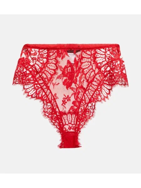 Majtki Dolce&gabbana koronkowe czerwone