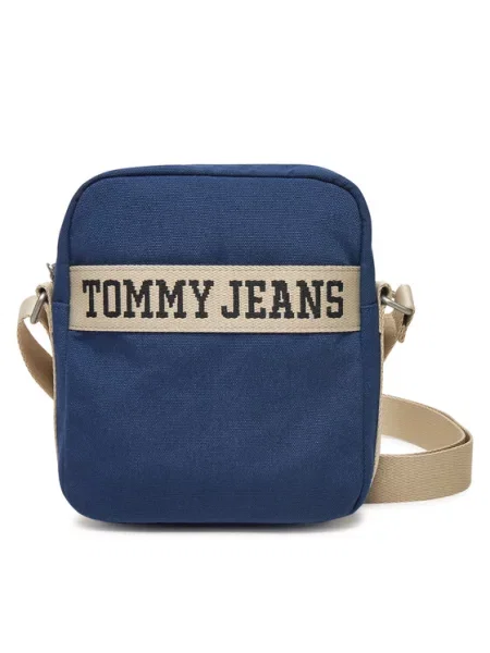 Tommy Jeans Maža rankinė Retro Cool Reporter Tamsiai mėlyna