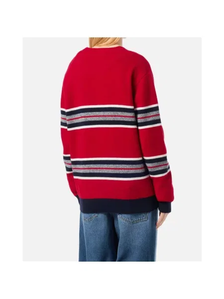 Sweter Iceberg wełniany czerwony