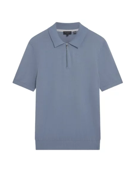 Tricou polo Ted Baker albastru