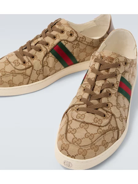 Sneakerși Gucci stretch bej