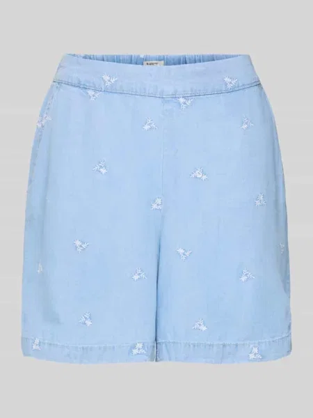 Szorty o kroju relaxed fit z elastycznym pasem model ‘KOSMO’ B.young niebieskie