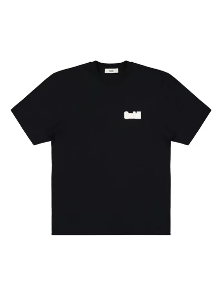 Tricou Gmbh cu broderie negru